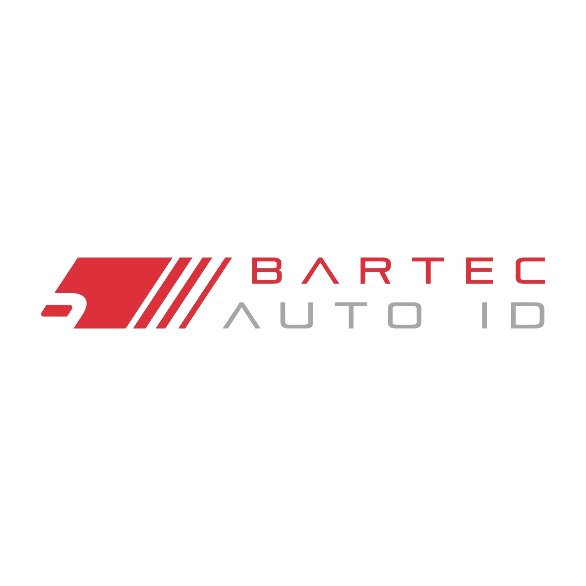 Bartec® Auto ID şirketinin 2 renkli global marka logosu.